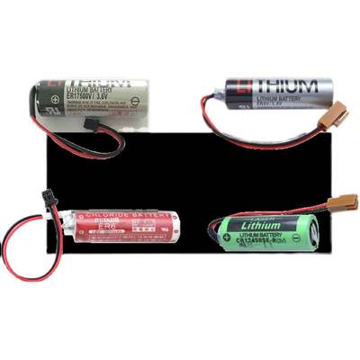 注塑机锂电池CR17450SE-R/ER6C3.6V/ER6V3.6V/ER17500V3.6VPLC