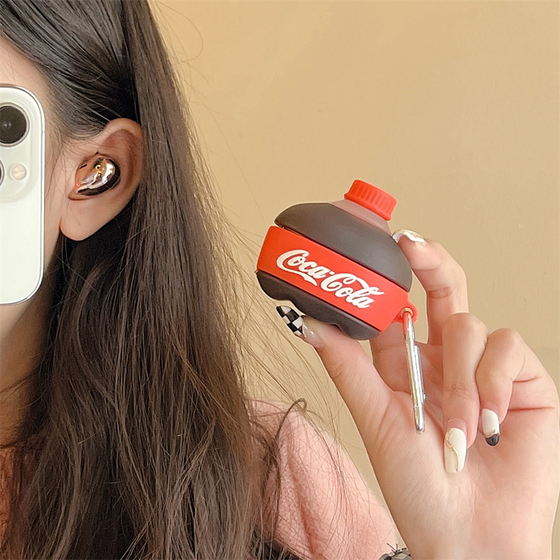 立体可乐瓶三星蓝牙硅胶耳机套