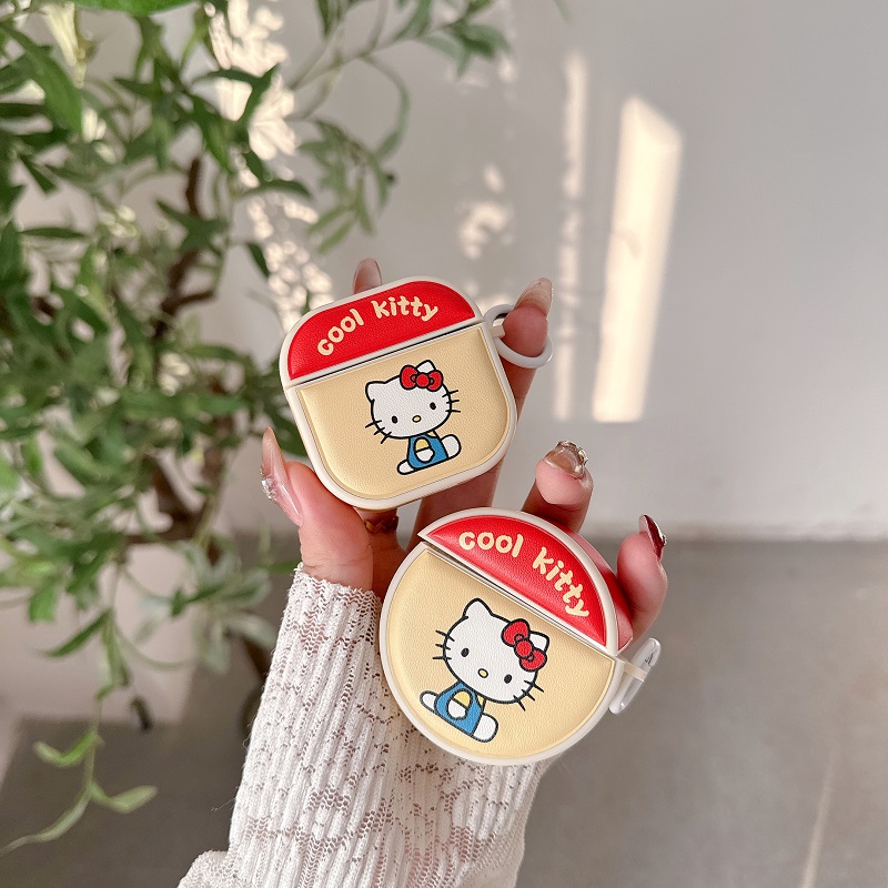 卡通凯蒂猫华为freeclip2耳机套