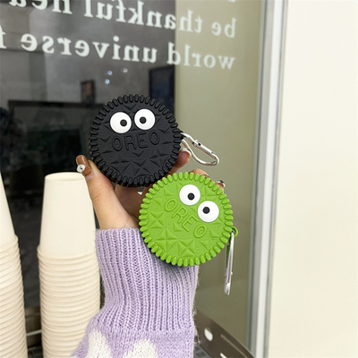 眼睛饼干三星buds3fe情侣耳机套