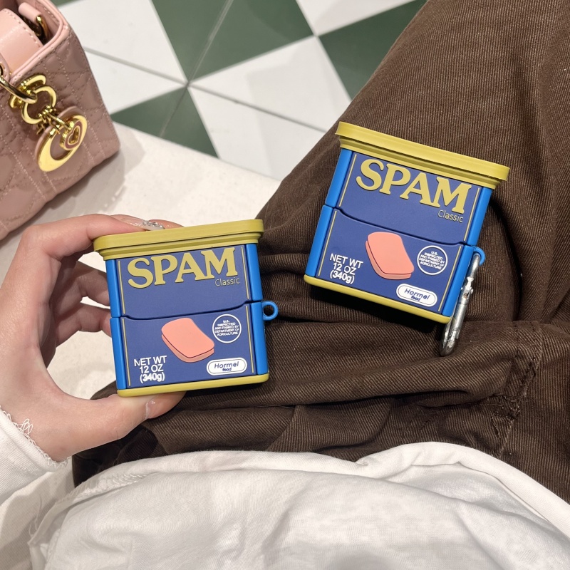 创意午餐肉罐头三星华为耳机套