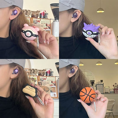 新款卡通卡比兽三星蓝牙耳机套