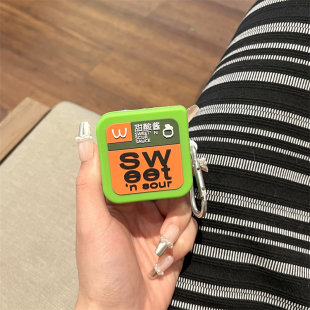 创意酸甜酱适用三星buds2pro蓝牙分体耳机套Galaxy Budsfe无线耳机壳budslive保护套硅胶软壳budspro新款防摔