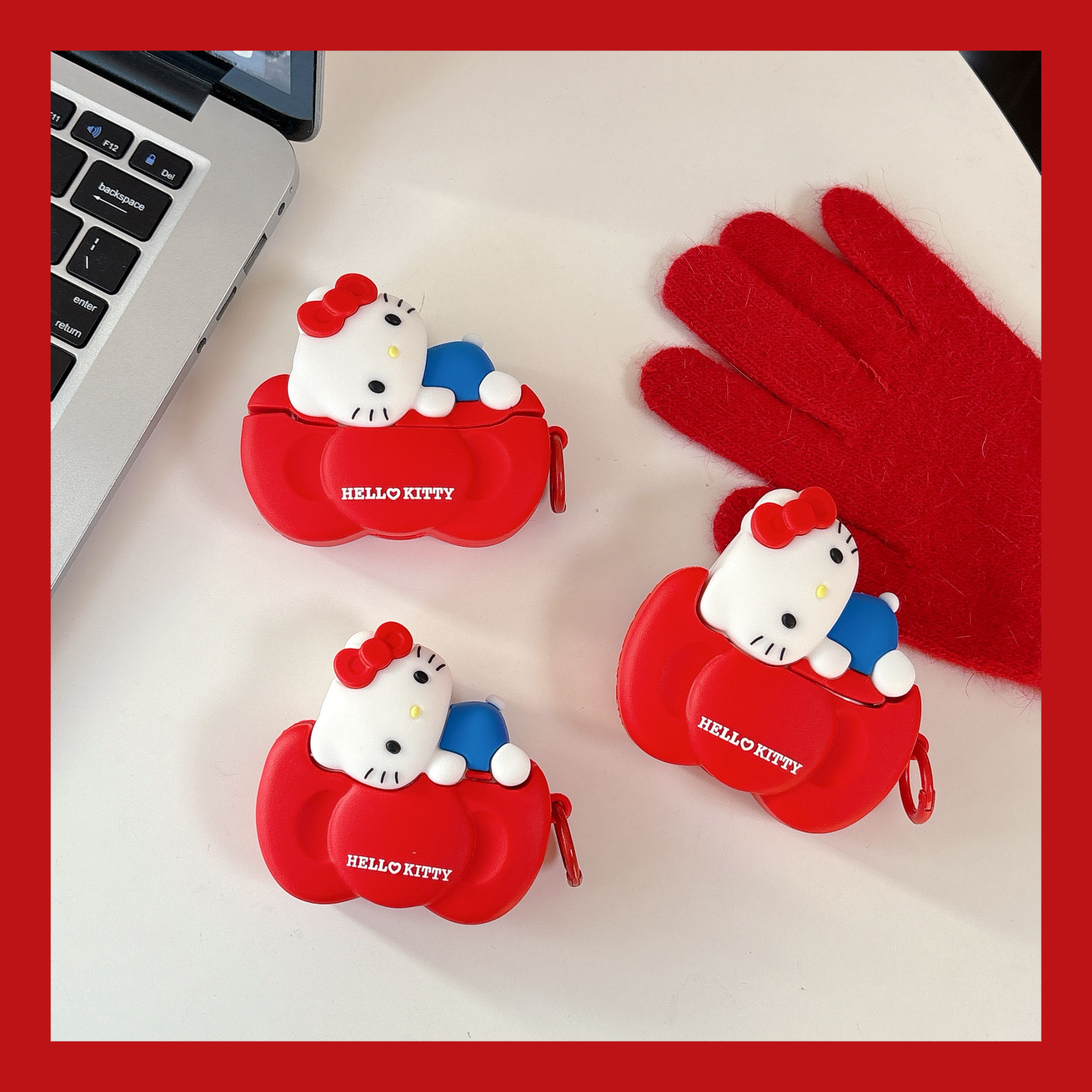 新年款蝴蝶结KT华为pro5耳机套7i