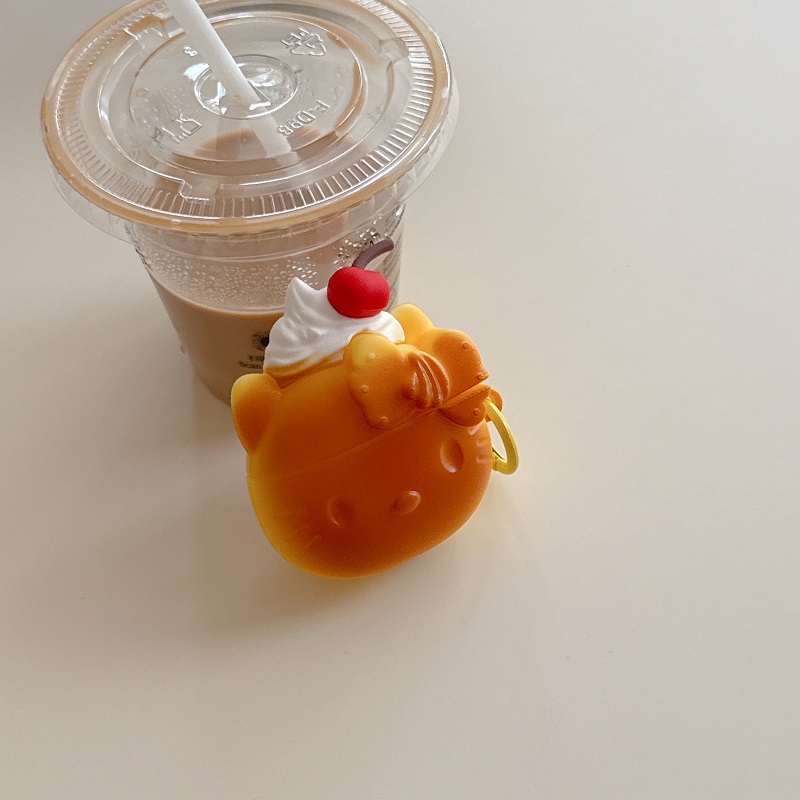 凯蒂猫碱水面包适用苹果耳机套