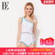 BE范德安连体三角泳衣女斜肩性感科技塑身