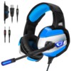Gaming Headset Deep Bass w/ Mic PC Laptop earphone Computer headset