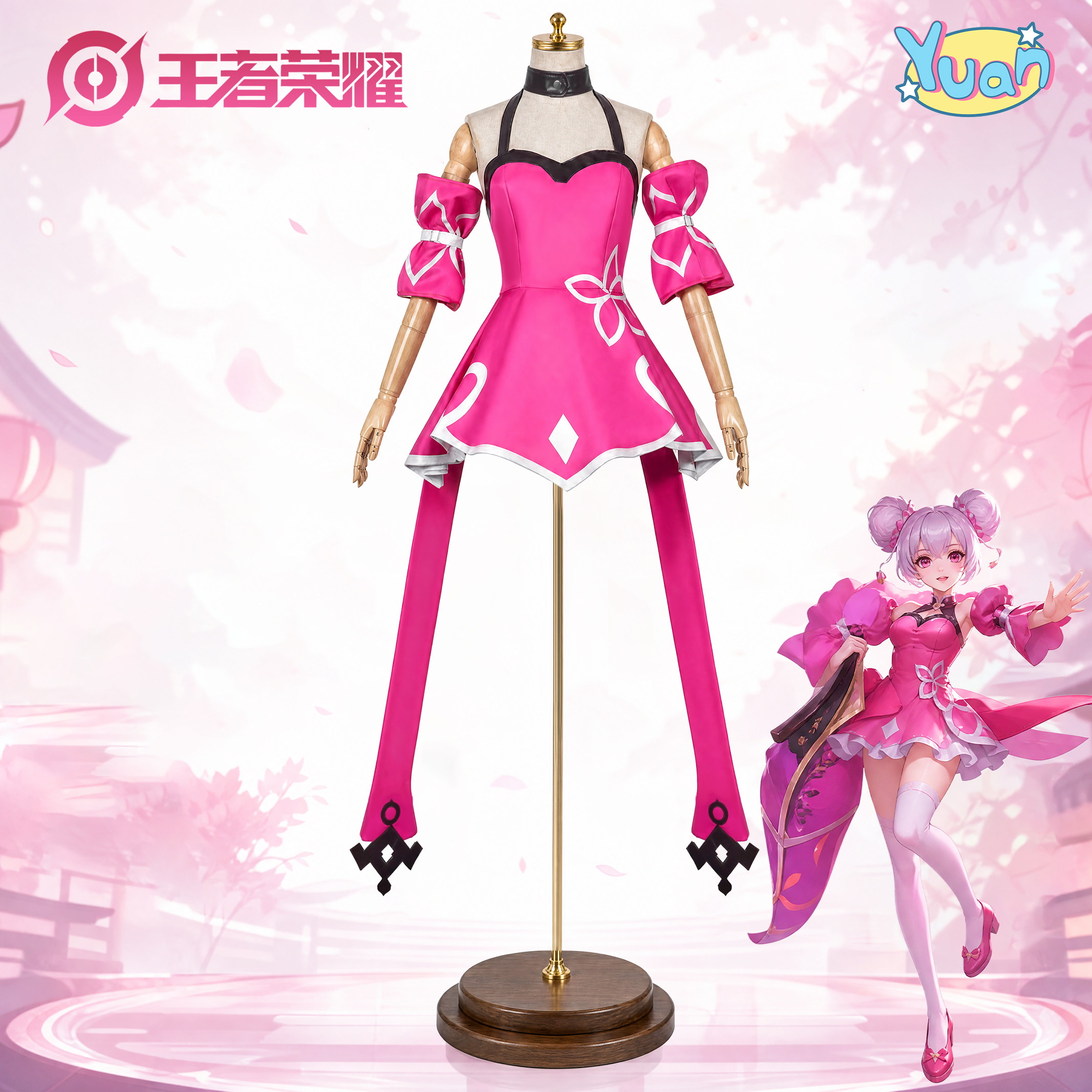 王者荣耀小乔COS原皮漫展全套图片