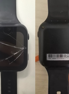 Q1615A(QCY)儿童电话手表触摸外屏Y65W手表屏幕表带维修换屏W6