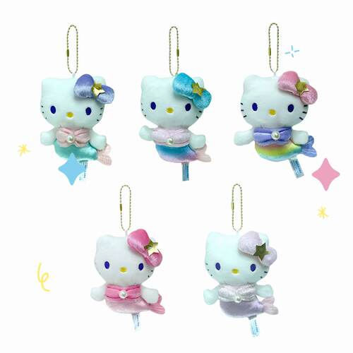 可爱美人鱼kitty包包挂件