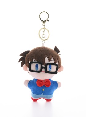 卡通名侦探柯南怪盗基德棉花娃娃公仔挂件动漫毛绒挂件背包挂饰