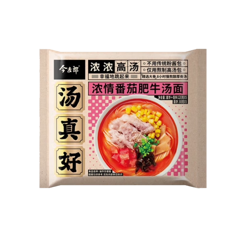今麦郎老母鸡袋装方便面