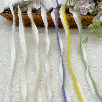 毛毛绒子母带滚边绳服装镶边条