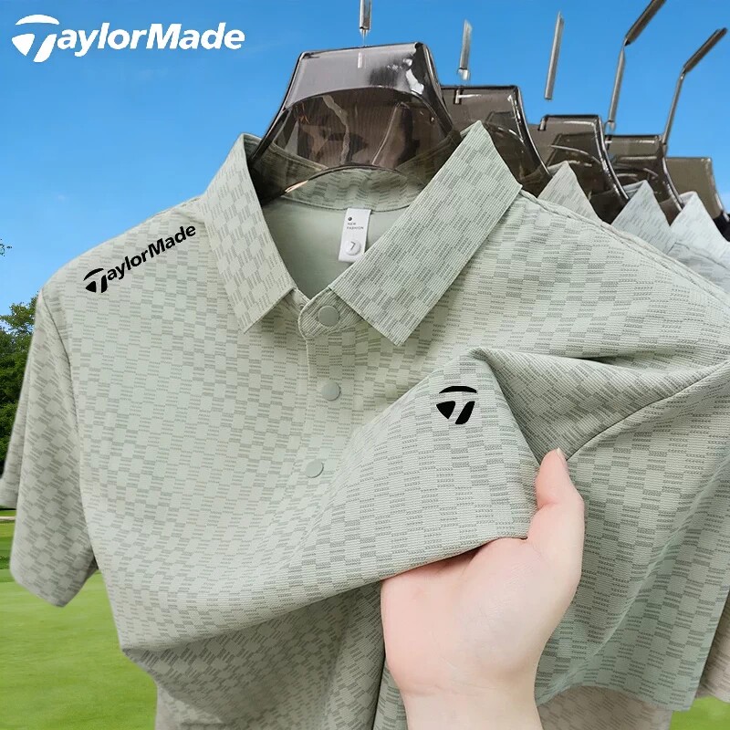Taylormade泰勒梅高尔夫球服男款夏季速干透气防紫外线POLO衫图片