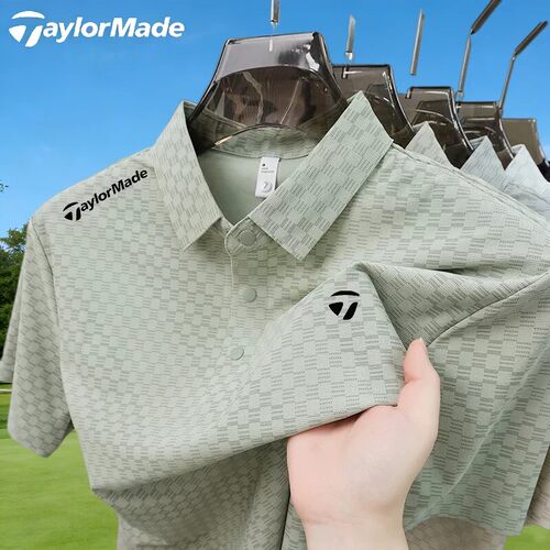 Taylormade泰勒梅高尔夫球服男款夏季速干透气防紫外线POLO衫