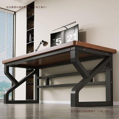 电脑桌时尚升级款实木桌家用卧室小型工作台学生学习桌简约电竞桌