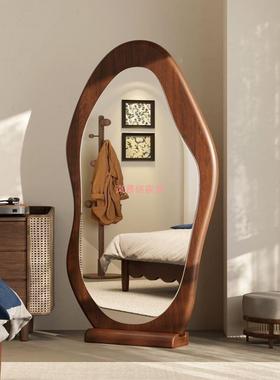 复古全身镜家用客厅落地镜壁挂异型镜穿衣镜卧室试衣镜子网红镜子