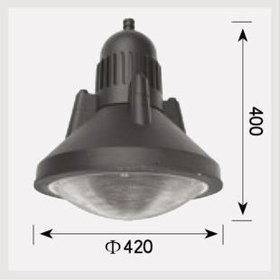 传统庭院灯头中式灯头路灯led草坪景观灯户外维修花园灯高杆灯罩