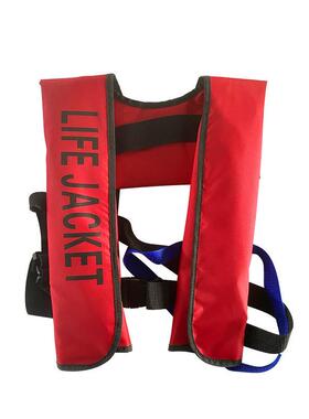 救生衣3S充气时间船用气胀式救生衣便携式成人150N浮力