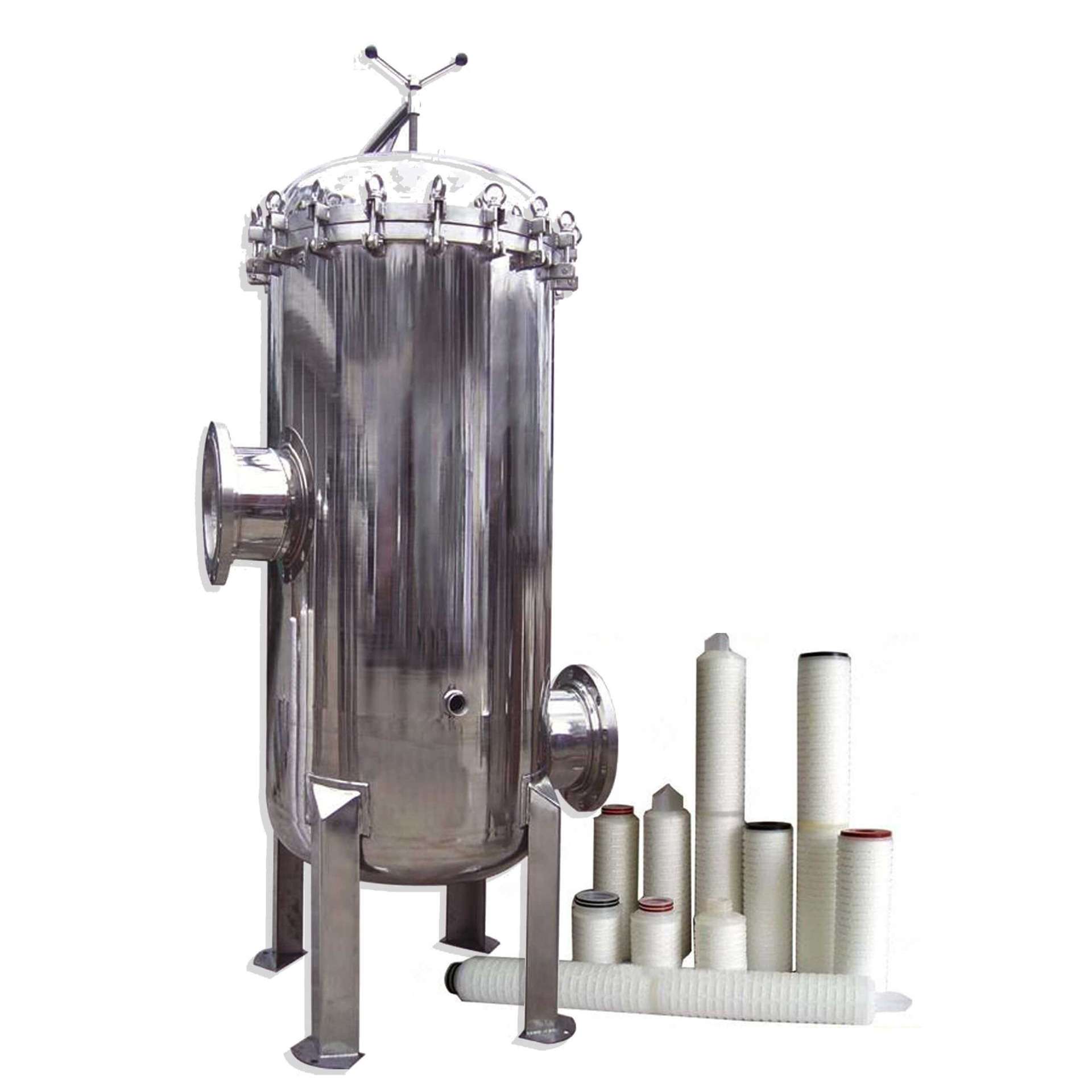 钛棒滤芯过滤器 活性炭可翻转砂棒滤棒过滤机 耐高温芯式过滤器