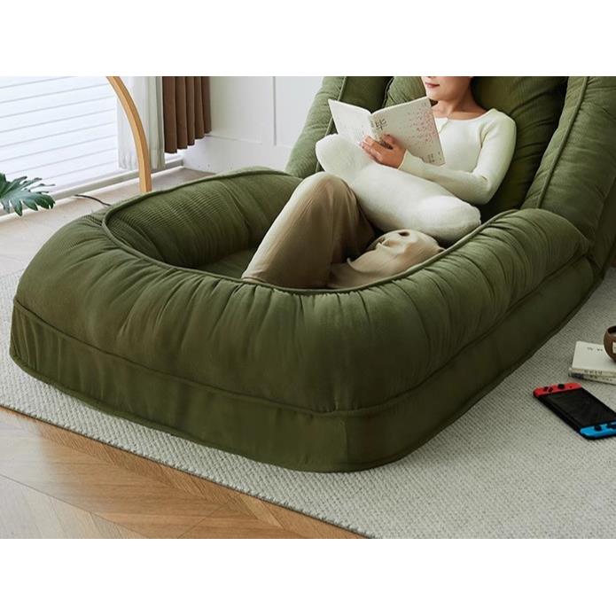 人类狗窝懒人沙发可躺可睡折叠卧室沙发床两用双人躺椅巨型榻榻米