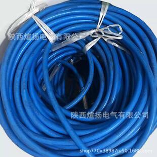 天津华宁LCYVB-7-1-100米钢丝编织橡胶护套连接器通信拉力电缆线