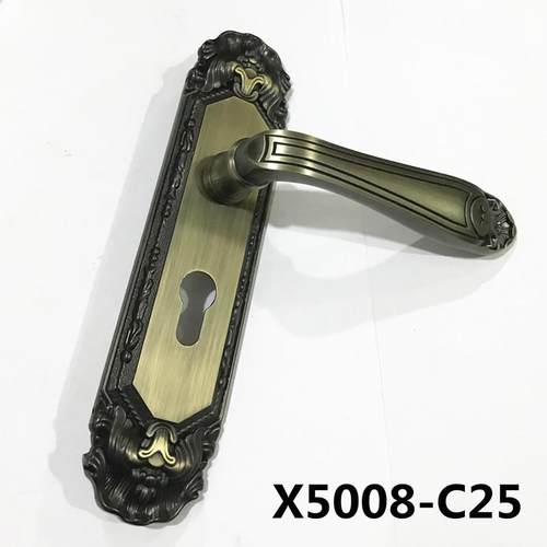 欧式风格门锁室内现代套装门锁简约卧室门锁卫生间家用实木房门锁