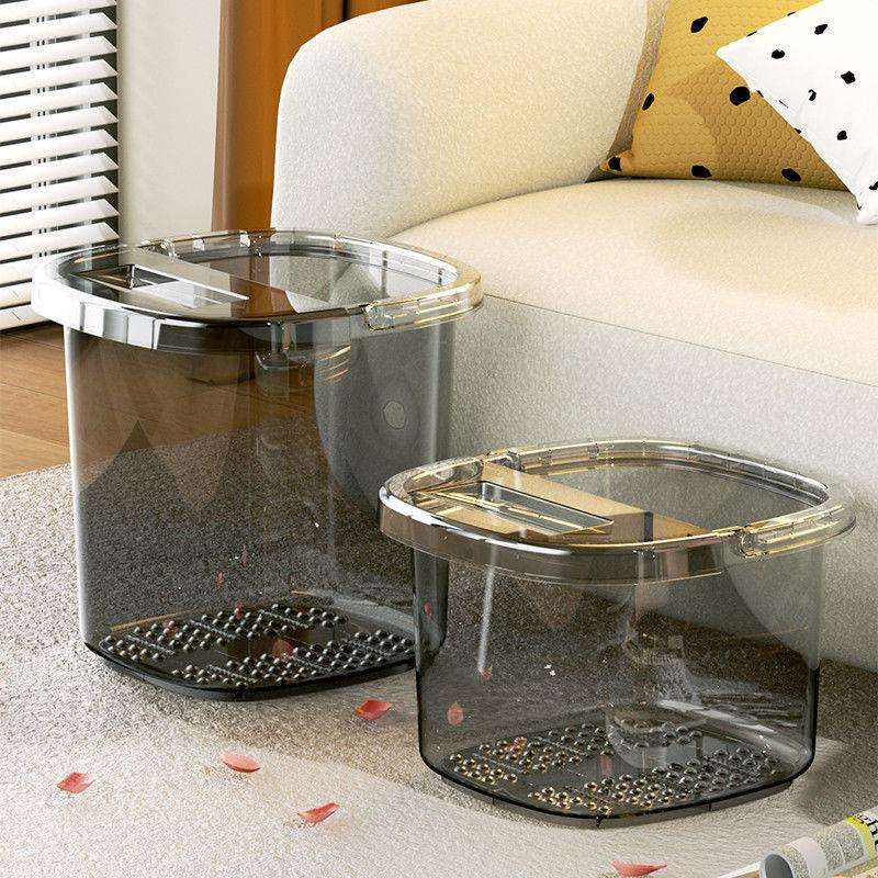 高深盆居家家洗脚保温熏蒸秋冬桶过家用泡脚桶小腿足浴桶学生宿舍