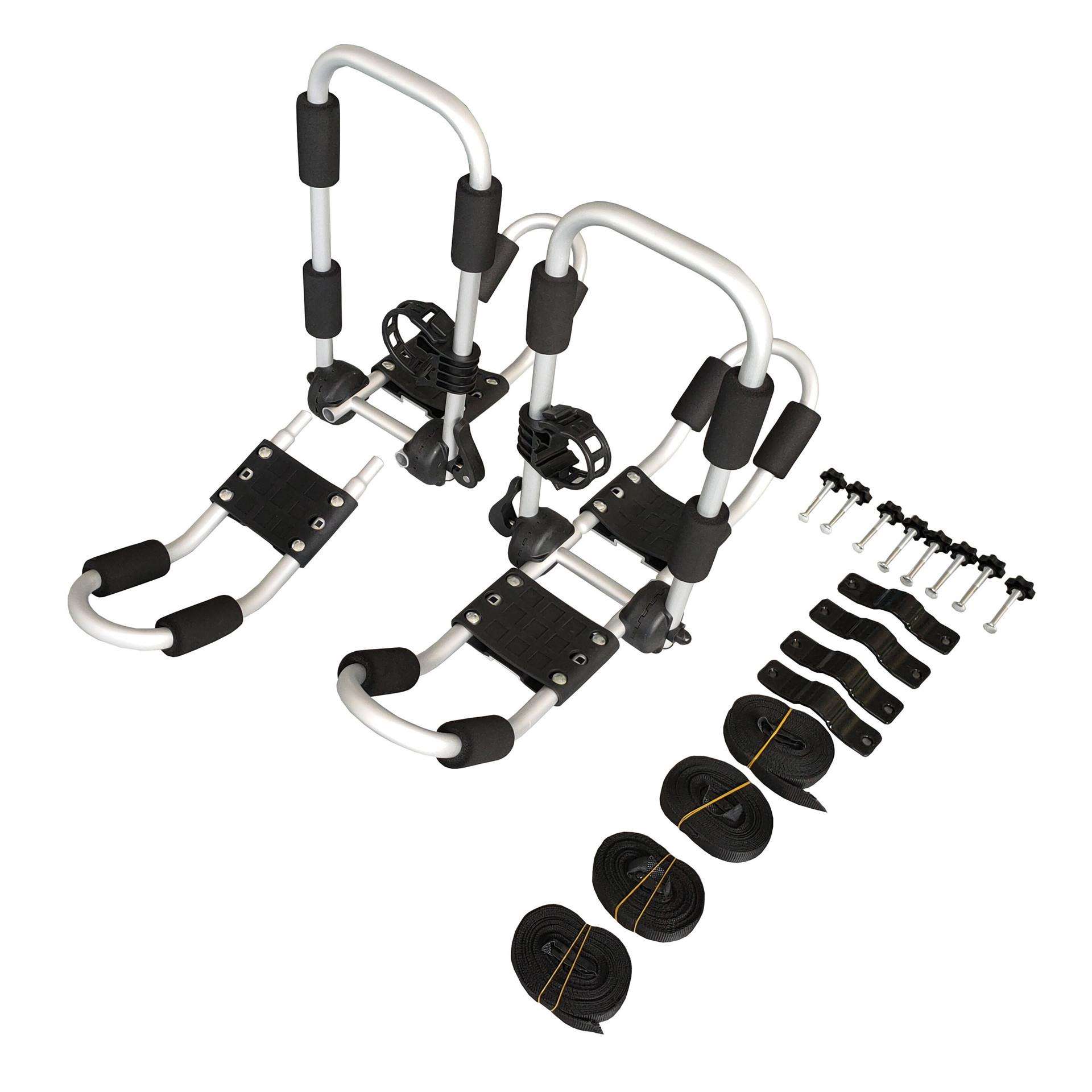 皮划艇车顶架皮划艇架冲浪板架可折叠带船桨扣船桨夹