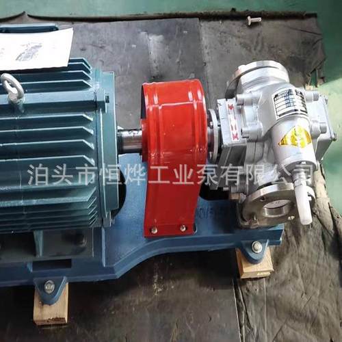 KCB200外润滑齿轮泵不锈钢304材质齿轮泵糖蜜泵