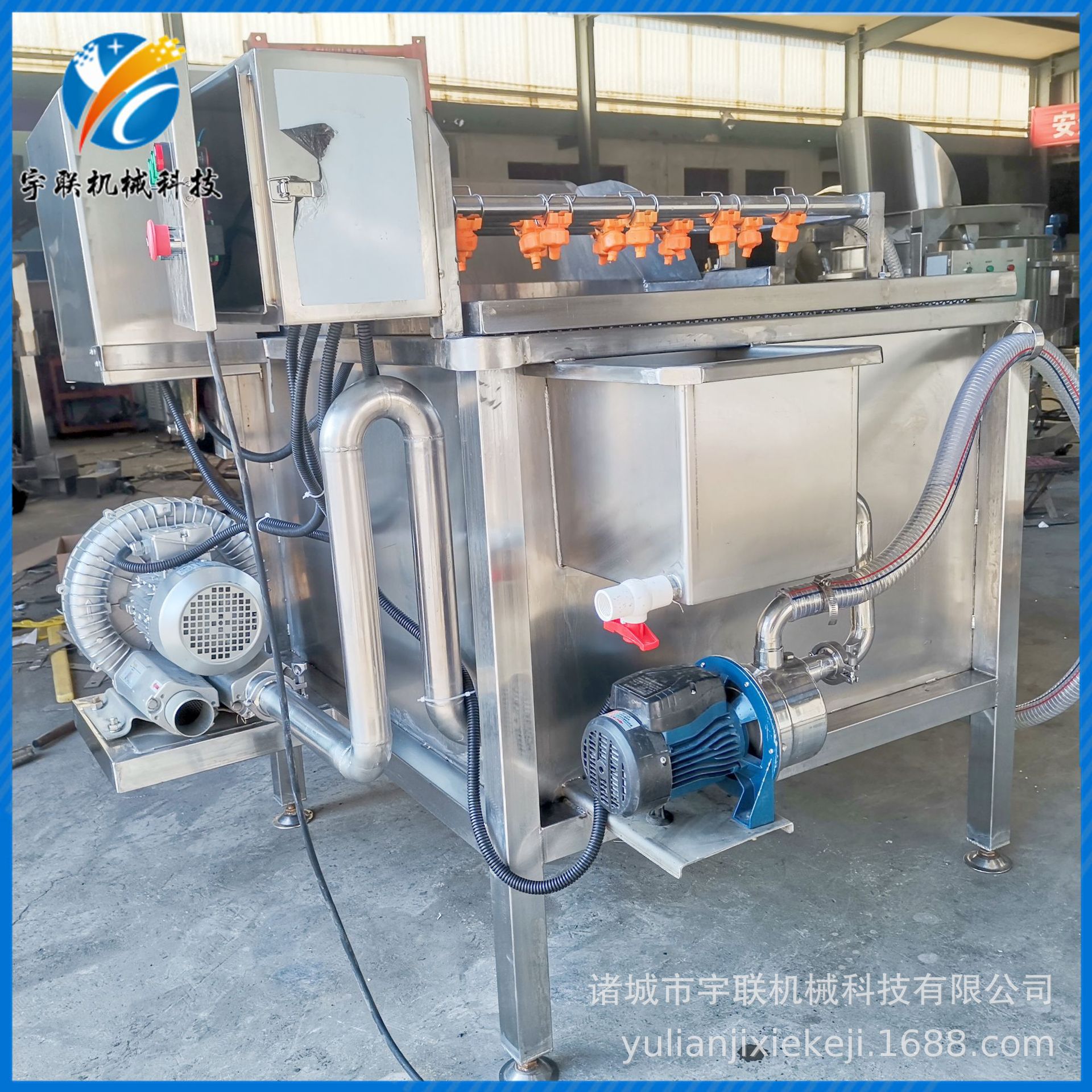 宇联清洗机商用小型瓜果蔬菜高压清洗机器门店连锁专用清洗机图片
