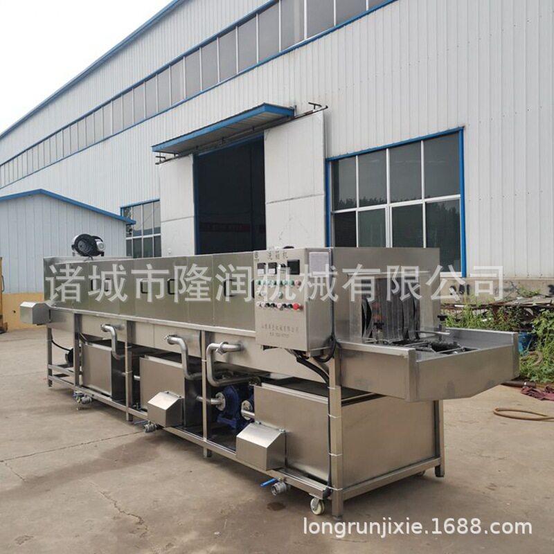隧道式果蔬鸡蛋筐高压喷淋清洗机