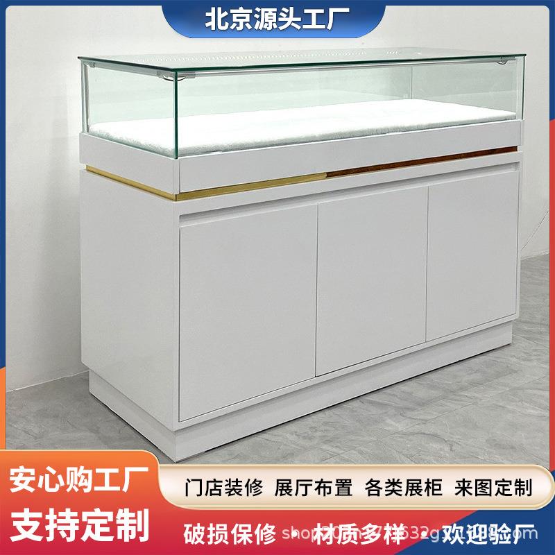 展览展柜陈列柜珠宝首饰柜台博物馆展台商场玻璃柜展示柜收纳