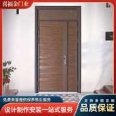 家用甲级防盗门精雕入户门商品楼进户门指纹智能门暗铰链装 甲门