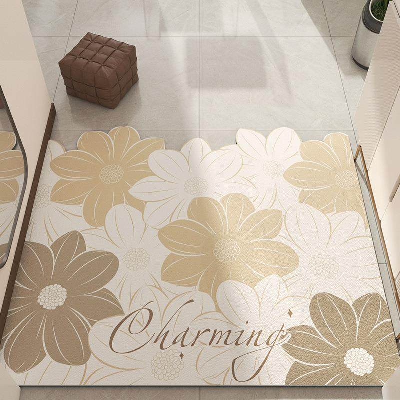 入户门地垫小清新花卉可擦免洗皮革地垫家用好打理进门门垫可裁剪,鲜花速递/花卉仿真/绿植园艺,割草机/草坪机,淘宝优惠券,粉丝福利购,淘宝优惠卷