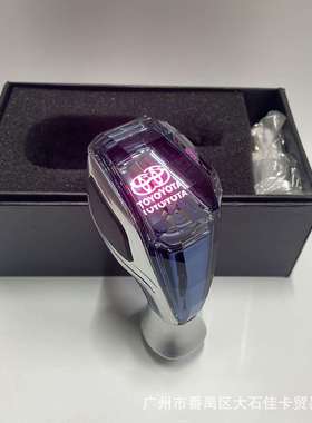 适用于09-21款汉兰达档把头排档头发光水晶档把改装挂档杆头配件