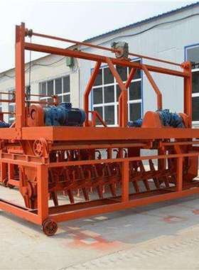 Fecal tipping machine养殖场粪便发酵翻抛机 畜禽粪便翻堆设备