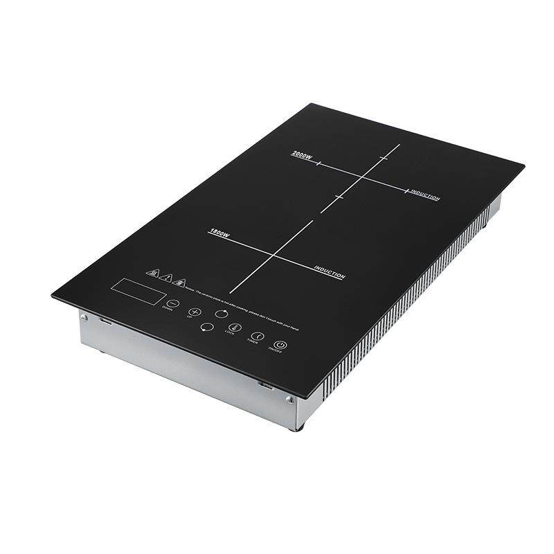 智能家用竖款双头电磁双炉嵌入式双灶电磁炉电炉烧烤火锅炉