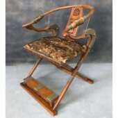 中国风榆木艺术风格 太师椅