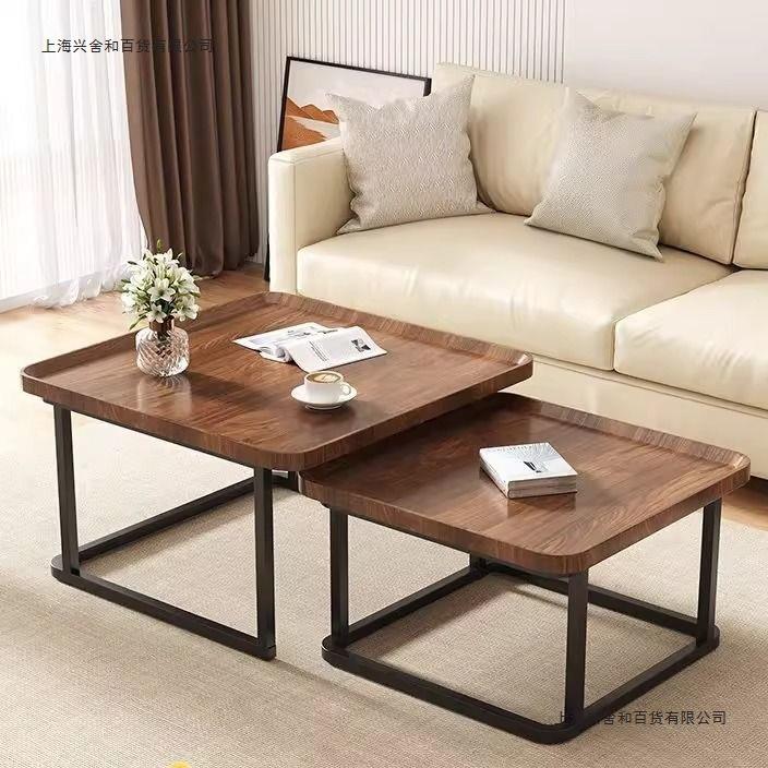 茶几客厅家用小户型轻奢现代网红简约茶桌方形组合桌子简易小桌子