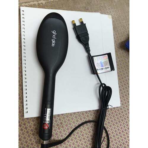 ghd电热离子直发梳子蓬松直发梳子自然卷救星直卷两用懒人梳