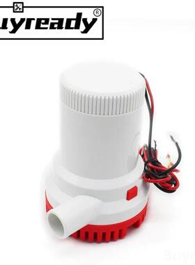 高压2000GPH船舱底泵舱底泵24VDC皮划艇规律水电动2000GPH12V