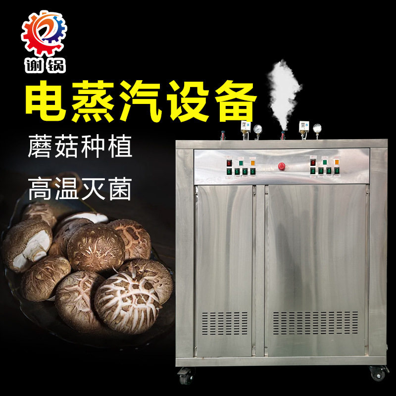 216KW电蒸汽发生器304不锈钢款水泥养护蒸馒头杀菌锅反应釜蒸汽锅