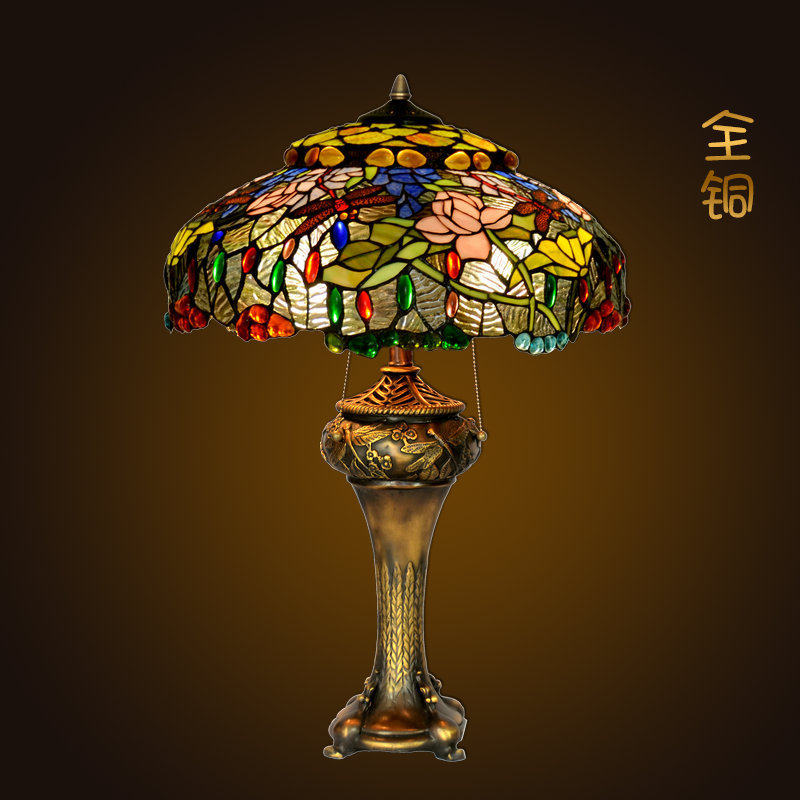 帝凡尼全铜欧式复古大号台灯
