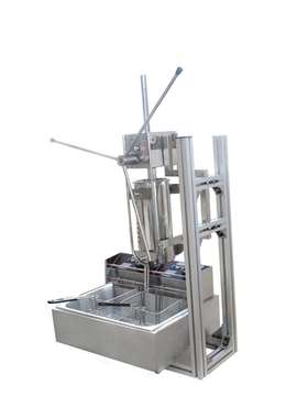 南锣鼓巷吉事果吉拿果吉拿棒油炸小油条耍花棒开店小吃12L电炸炉