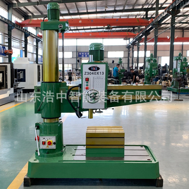 中捷机型Z3040摇臂钻床双立柱式机械摇臂钻沈阳渗碳齿轮40摇臂钻