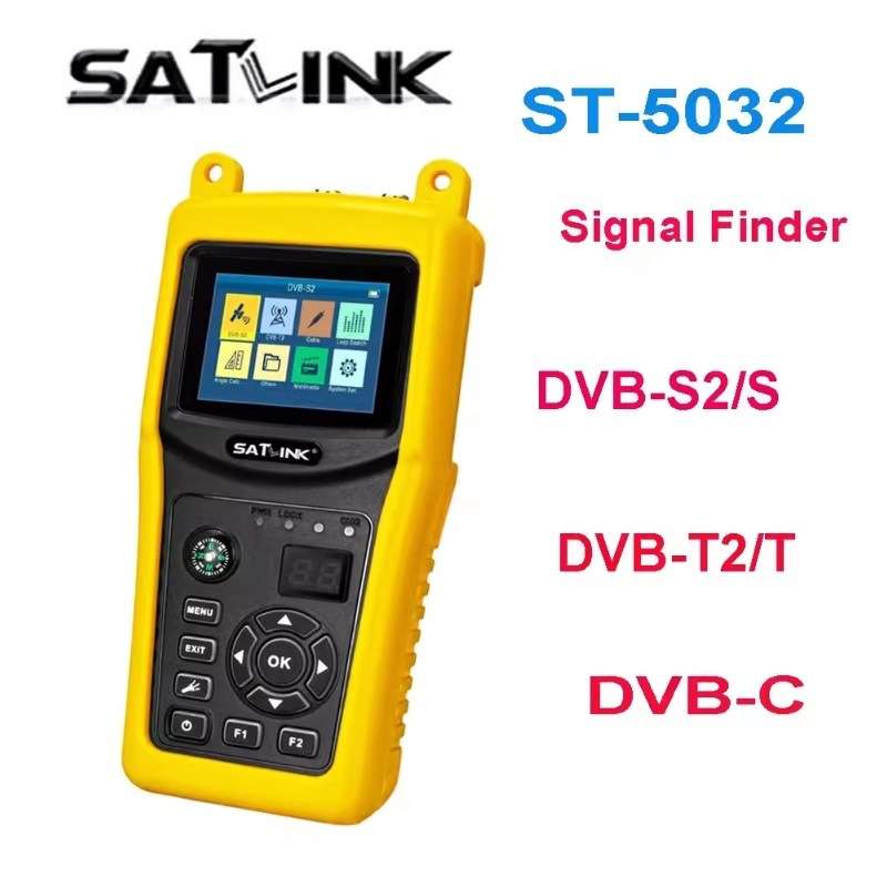 SATLINK ST-5032 DVB-S2 DVB-T2/T DVB-C寻星仪调星仪satlink5032