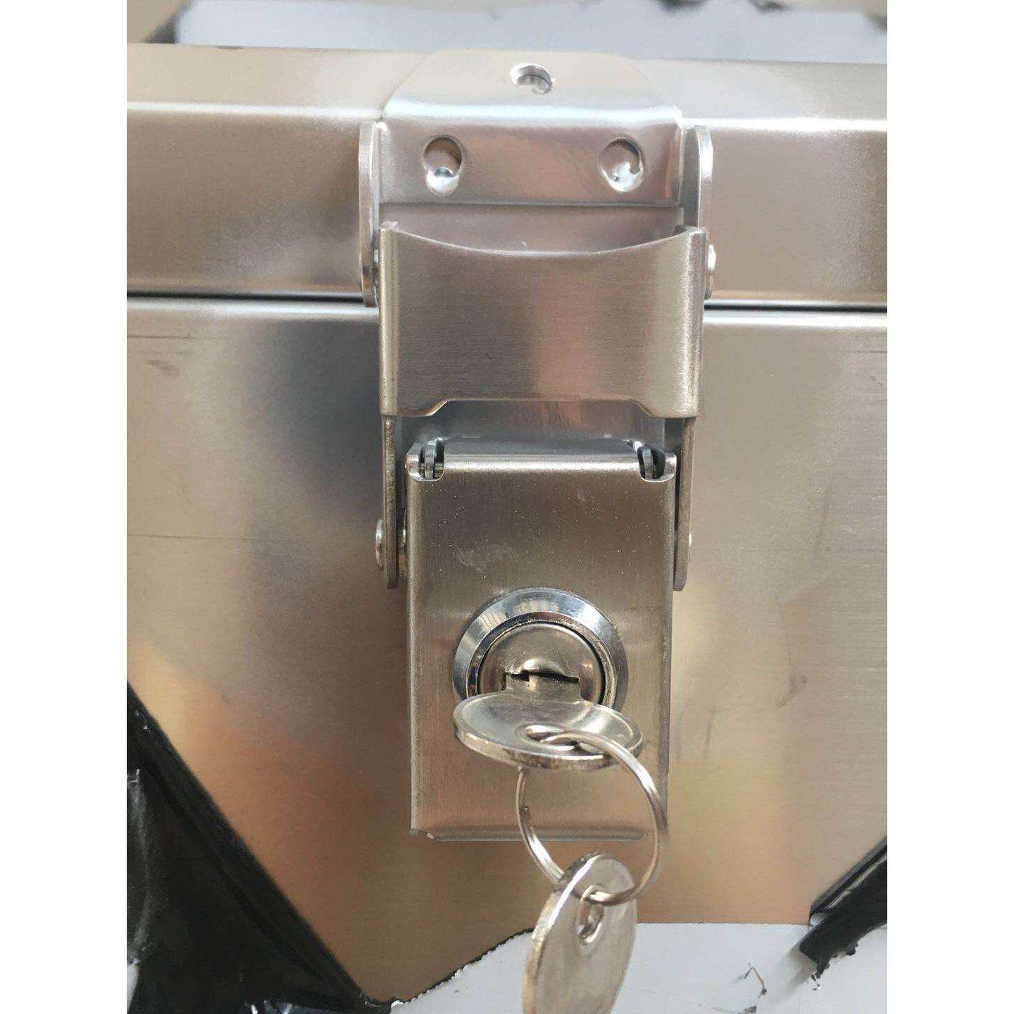 不锈钢尾箱锁防盗不锈钢锁带钥匙铜锁芯