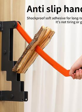 爆款户外劈柴器庭院野营柴火分离器手动家用破柴省力劈柴器