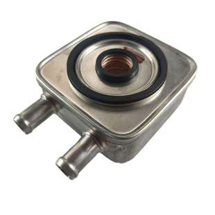 自动变速箱油水热交换器227554适用标致408c5雪铁龙ds3